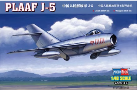 Hobbyboss 1/48 PLAAF J-5