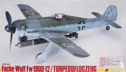 Trimaster 1/48 Focke Wulf Fw-190D-12 Torpedo Flugzeug