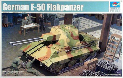Trumpeter 1/35 German E-50 Flakpanzer