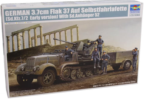 Trumpeter 1/35 German Sd.Kfz. 7/2 3.7cm Flak 37 Auf Selbstfahrlafette (Early)