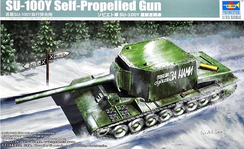 Trumpeter 1/35 Soviet SU-100Y SPG