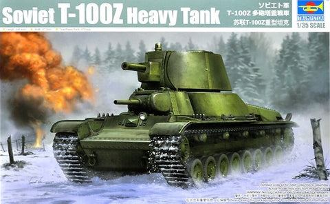 Trumpeter 1/35 Soviet T-100Z heavy Tank