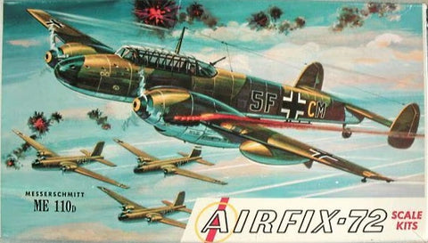 US Airfix 1/72 Messerschmitt Bf-110D (Series 2 Box)