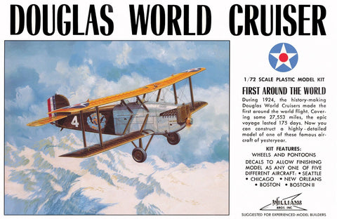 Williams Bros 1/72 Douglas World Cruiser