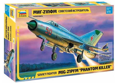 Zvezda 1/72 MIkoyan MiG-21PFM "Phantom Killer"