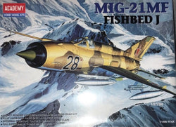 Academy 1/48 Mikoyan MiG-21MF Fishbed J + Resin Cockpit
