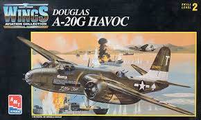 AMT/ERTL 1/48 Douglas A-20G Havoc Solid Nose