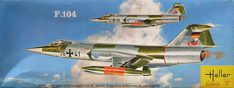 Heller 1/72 Lockheed F-104G/TF-104G