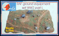 Pavla 1/144 RAF Ground Equipment Set WW2 Part 1