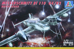 ITALERI  1/72 Messerschmitt B-110G-4/R3 Nachtjager
