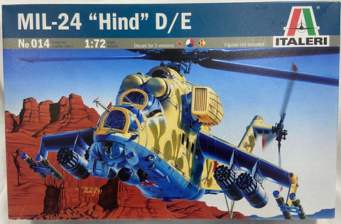 ITALERI  1/72 Mil Mi-24 Hind D/E