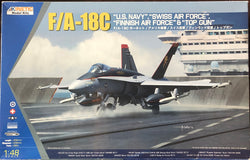 Kinetic 1/48 F/A-18 C USN/Swiss/Finnish/Top Gun