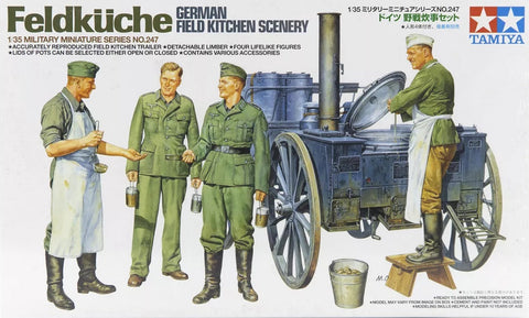 Tamiya 1/35 Feldkuche Kitchen Scenery