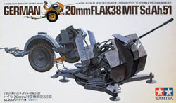 Tamiya 1/35 20mm FLAK38 MIT Sd.Ah.51