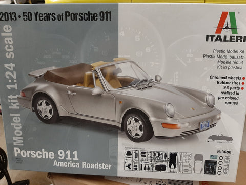 Italeri 1/24 Porsche 911 America Roadster