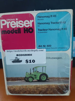 Preiser 1/87 Hanomag Tractor R45