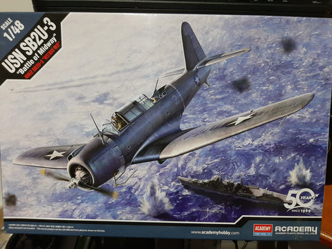 Academy 1/48 Vought SB2U-3 Vindicator "Battle Of Midway"