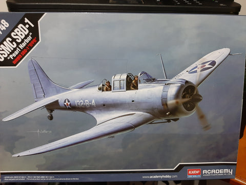 Academy 1/48 Douglas SBD-1 Dauntless Pearl Harbour