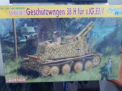 Dragon 1/35 Sd.Kfz.138/1 Geschutzwagen 38H fur s.IG.33/1
