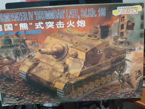 Dragon 1/35 Sturmpanzer IV Brummbar Late, Sd.Kfz.166