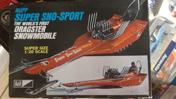 MPC 1/20 Super Snow Sport Dragster Snowmobile