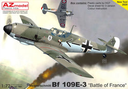 AZ Models 1/72 Messerschmitt Bf-109E-3 "Battle Of France"