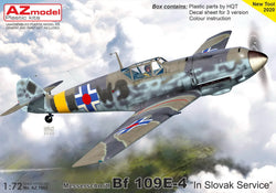 AZ Models 1/72 Messerschmitt Bf-109E-4 "In Slovak Service"