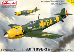 AZ Models 1/72 Messerschmitt Bf-109E-3a "In Romanian Service"
