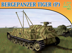 Dragon 1/72 Bergepanzer Tiger (P)