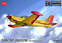 KP 1/72  SIAI SF-260 European Users