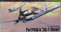 Dragon 1/48 Focke Wulf Fw-190A-4 "JG-1 Oseau"