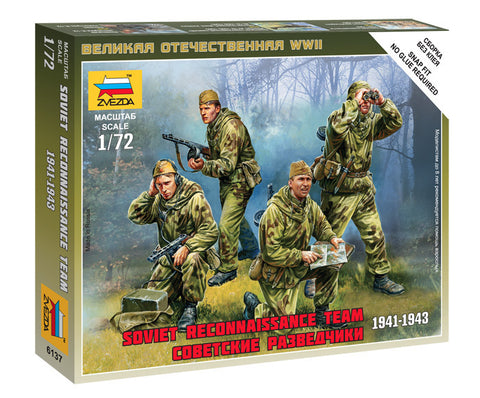 ZVEZDA 1/72 Soviet Recon Team