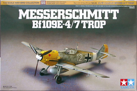 Tamiya 1/72 Messerschmitt Bf-109E-4/7 Trop