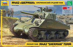 ZVEZDA 1/35 Medium Tank M4A2 Sherman 75mm